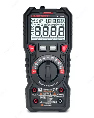 HT113C — мультиметр цифровой (TrueRMS) - от 500 000 сум / шт.