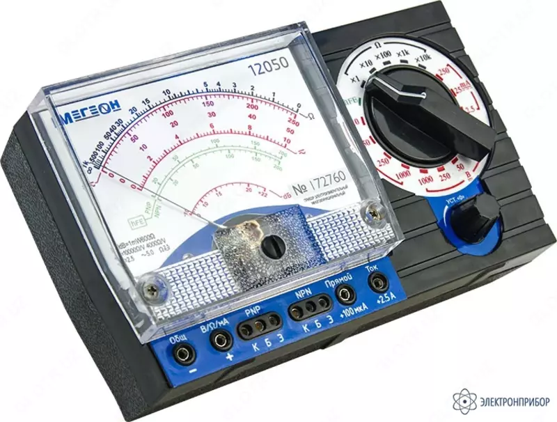 МЕГЕОН 12050 — аналоговый мультифункциональный тестер