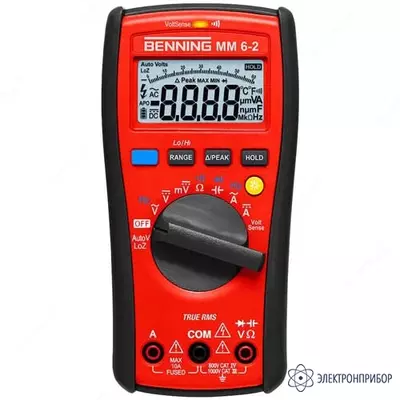 Benning ММ 12 — цифровой мультиметр TRUE RMS с функцией регистрации и интерфейсом Bluetooth - от 10 сум / шт.