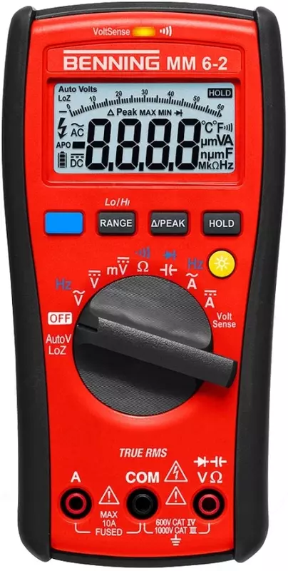 Benning ММ 6-1 — цифровой мультиметр TRUE RMS - от 1 600 000 сум