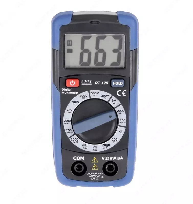 DT-105 — цифровой мультиметр