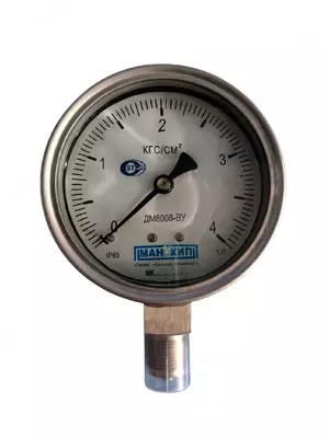 Vibratsiyaga chidamli bosim o'lchagich DM8008-VU (0-400 kgf/sm2)