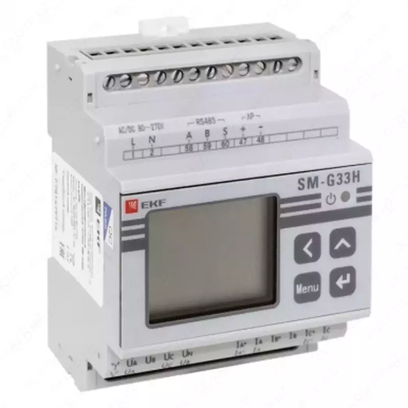 Многофункциональный измерительный прибор SM-G33H с жидкокристалическим дисплеем на DIN-рейку - от 4 500 000 сум