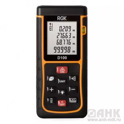 RGK D80 - lazerli masofa o'lchagich