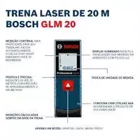 Bosch GLM 20 - lazerli masofa o'lchagich