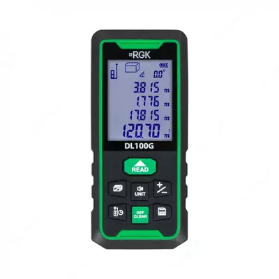 RGK DL70G - o'tkazgichli lazer masofa o'lchagich (yashil nur) - 8 650 000 so'm / donadan