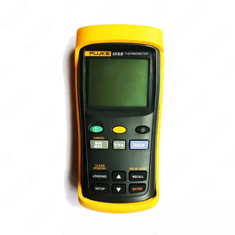 Fluke 53 II B - o'lchov jurnali bilan bir kanalli raqamli termometr