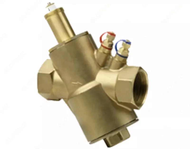 KOMBIVALVLAR VPI45 bosim o'lchagich uchun ikkita rozetkaga ega