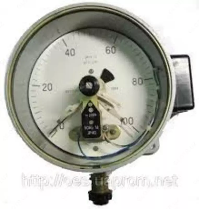 Электроконтактный манометр ЭКМ-1 У 16кгс/см