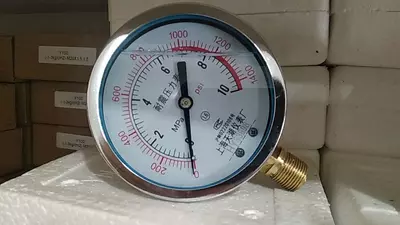 Glitserinli bosim o'lchagich 10 MPa