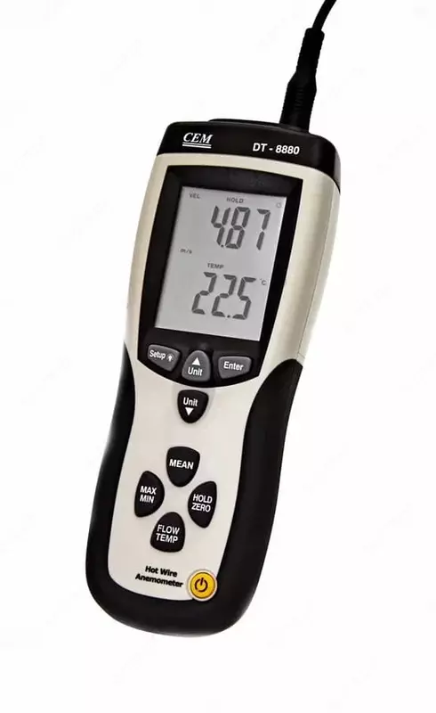 DT-8880 - issiq simli anemometr - 6 000 000 so'mdan