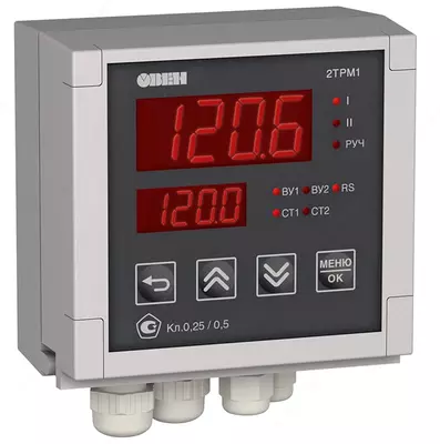 2ТРМ1 - погодозависимый двухканальный регулятор с RS-485