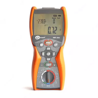 50 000 000 so'm / dona MPI-502 – elektr o‘rnatish xavfsizligi parametrlarini o‘lchash qurilmasi