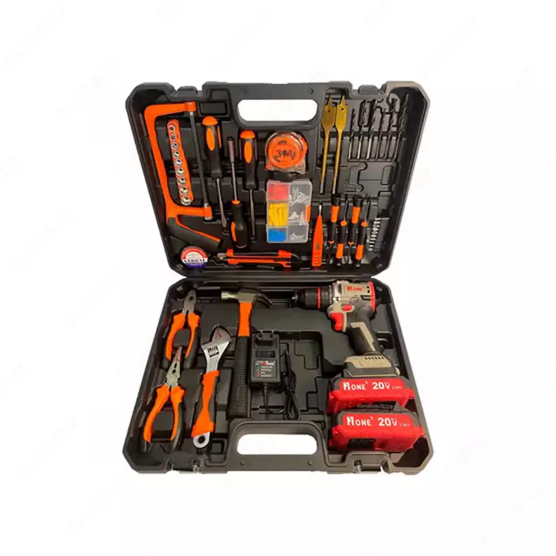 CDI20/2.0-PRO-BR-2B (шуруповёрт аккумуляторный бесщёточный с комплектом / 20 В / 2.0 Ач / “Number One ONE ENERGY”) - 571 794.2 сум