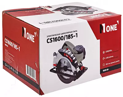 Пила дисковая NUMBER ONE CS1600/185-PRO Только в розницу
