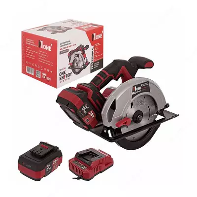 Аккумуляторная бесщёточная циркулярная пила NUMBER ONE NCCS185-IN-BR-4.0-1B ONE ENERGY