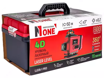 Нивелир лазерный NUMBER ONE LLG16-1PRO - 786 217.1 сум / шт