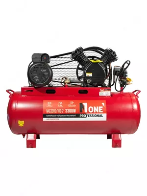 4 109 771.1 сум / шт Компрессор поршневой масляный NUMBER ONE NAC3300/100-2