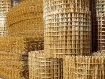 Композитная арматурная сетка 100х100хØ6 мм