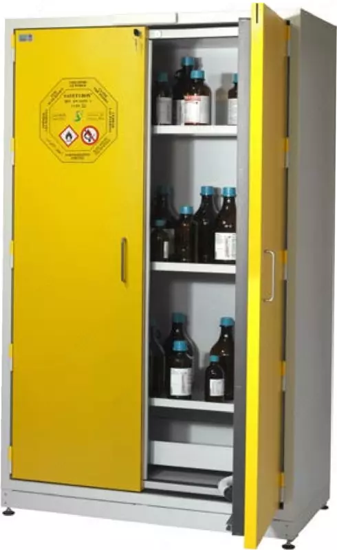 Yong'inga chidamli kimyoviy moddalarni saqlash shkafi