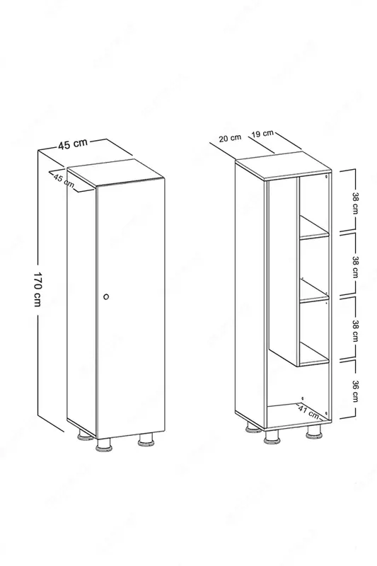 МНОГОФУНКЦИОНАЛЬНЫЙ ШКАФ DOLCE MOBILYA SAN VE TIC LTD STI