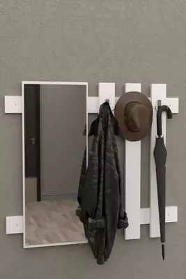 ВЕШАЛКА С ЗЕРКАЛОМ