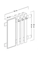 ВЕШАЛКА С ЗЕРКАЛОМ Оптом и розница