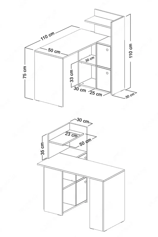 КОМПЬЮТЕРНЫЙ / ПИСЬМЕННЫЙ СТОЛ - DOLCE MOBILYA SAN VE TIC LTD STI