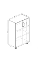 МНОГОФУНКЦИОНАЛЬНЫЙ ШКАФ НА КУХНЮ / В ВАННУЮ КОМНАТУ / КОРИДОР - Шкафы для одежды