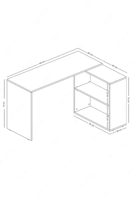 DOLCE MOBILYA SAN VE TIC LTD STI - ПИСЬМЕННЫЙ / КОМПЬЮТЕРНЫЙ СТОЛ