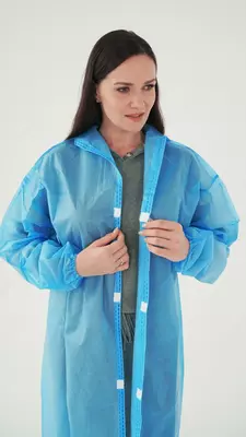 Халат посетителя одноразовый