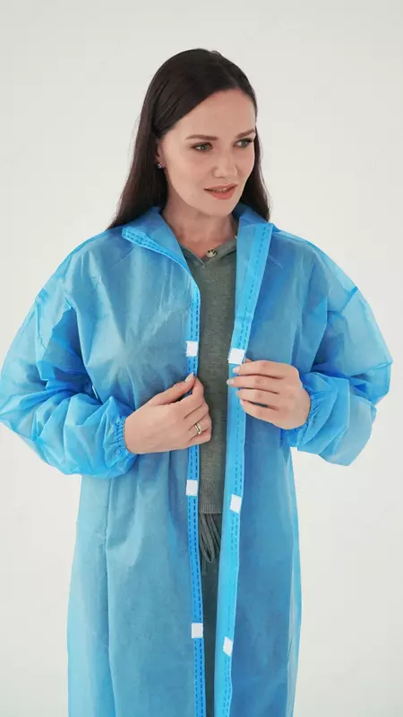 Халат посетителя одноразовый