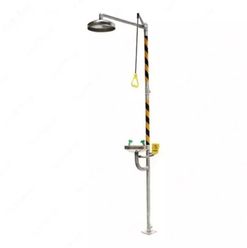 Аварийный душ для промывки глаз