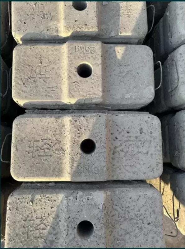 Противовес от фасадных люльки