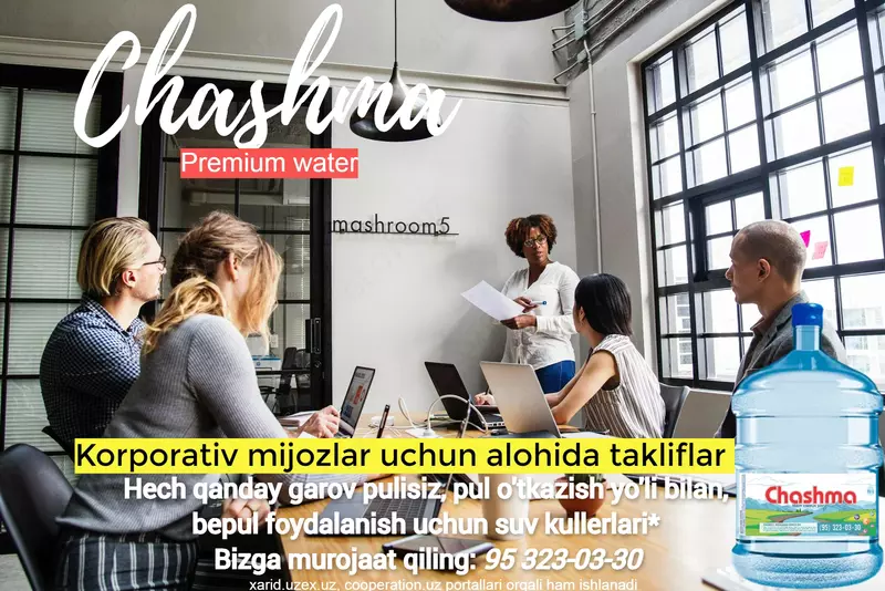  Chashma suv yetkazib berish 19 litr - 