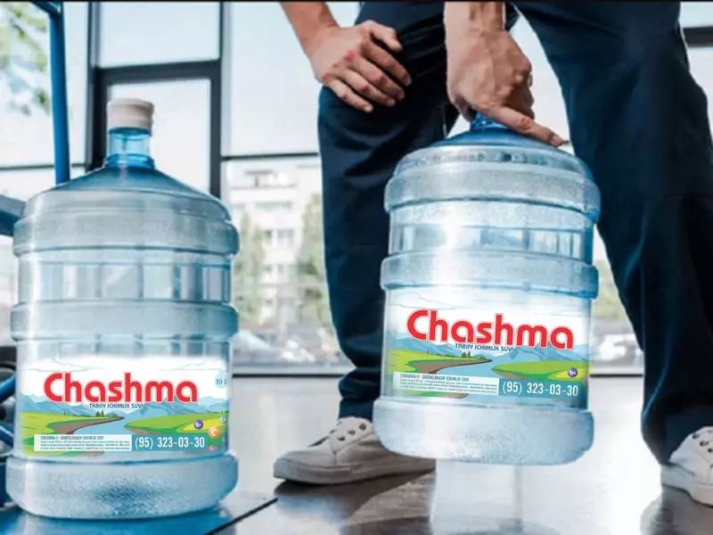   Chashma suv yetkazib berish 19 litr