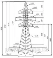  Стальные опоры ЛЭП 110 кВ Только в розницу
