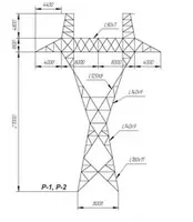  Опоры линий электропередач 110 кВ OOO ARSAX