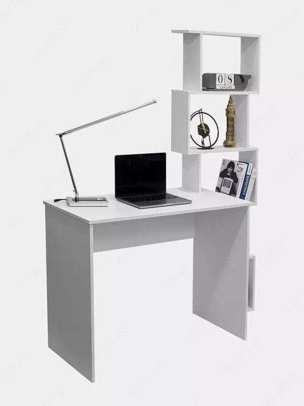 Стол письменный компьютерный с полками