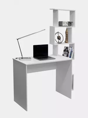 Стол письменный компьютерный с полками