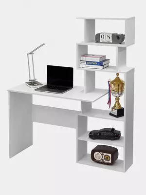 Стол компьютерный со стеллажом