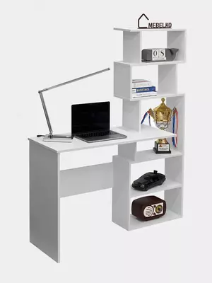 Стол компьютерный со стеллажом