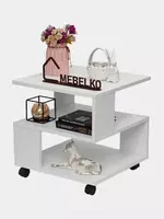 Журнальный столик на колесиках