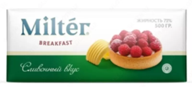 Маргарин твердый марки МТ «Сливочный» 72% 500 г