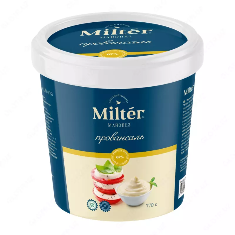 Майонез с м.д.ж 67% «Провансаль» 67% 770 гр