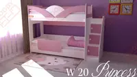 Двухъярусная кровать W 20 Princess