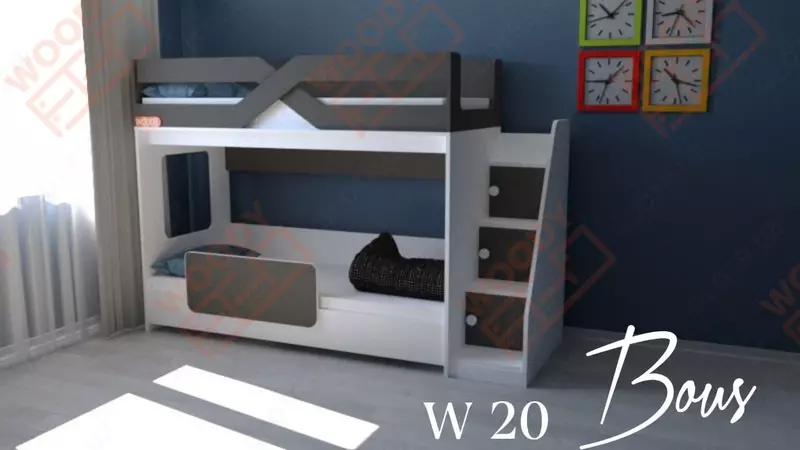 Двухъярусная кровать W 20 Boys