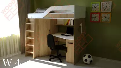 Кровать-чердак W 4 - 4 250 000 сум / шт.