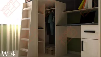Кровать-чердак W 4 Только в розницу