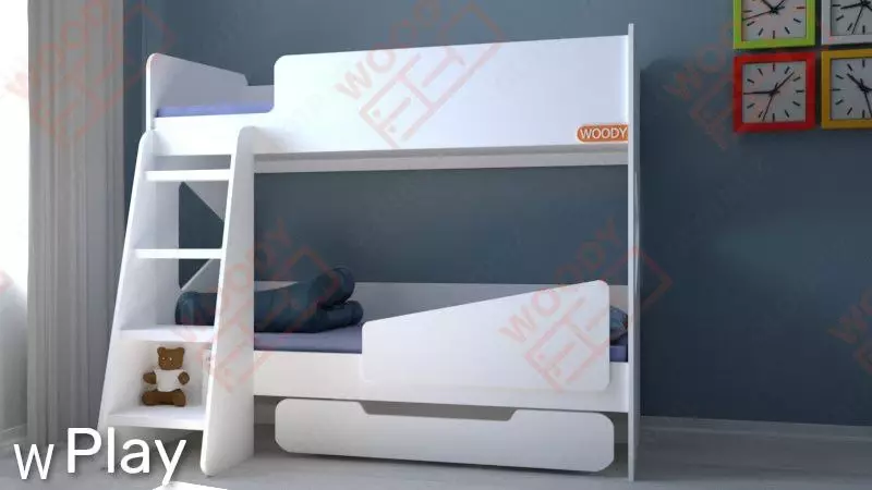Двухъярусная кровать W Play